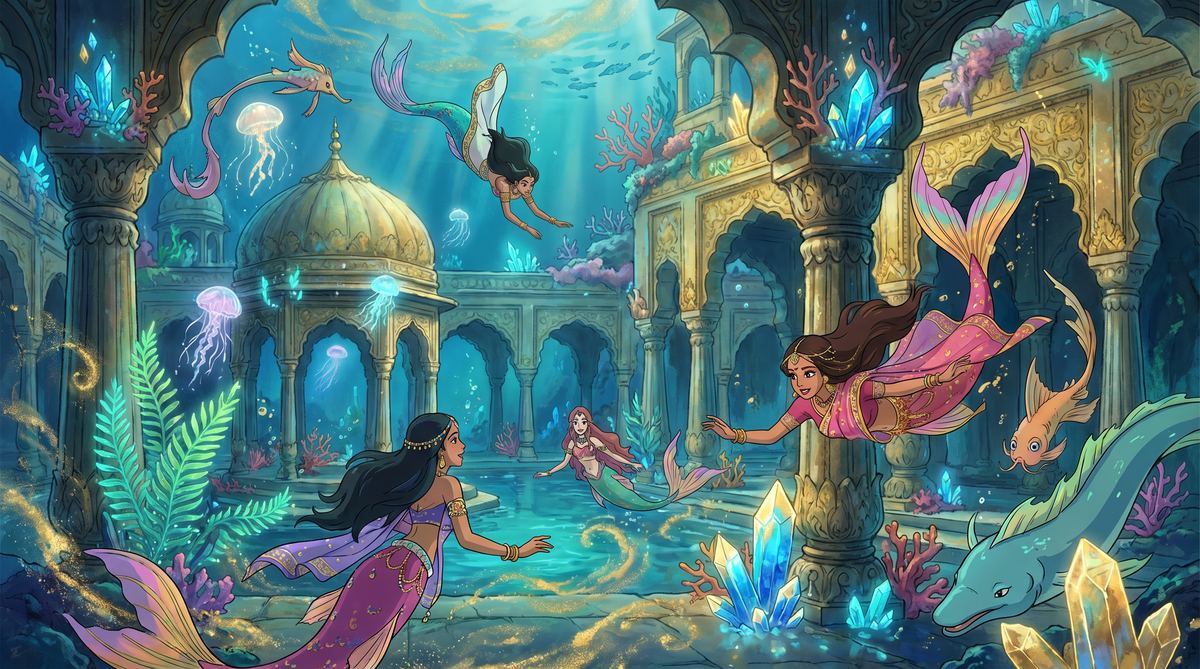 小小绘动漫-深海幻境