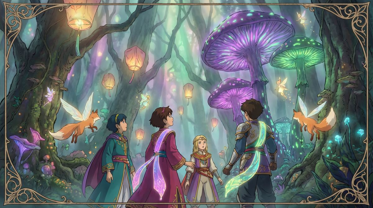 小小绘动漫-秘境探险